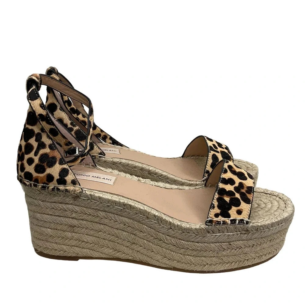 Antonio Melani Beatriu Espadrille‎ Wedge Sandals Size 10 NEW IN BOX